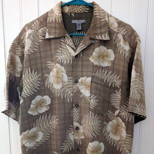 URBAN TRIBE HawaiianMens Short Sleeve Dress Casual